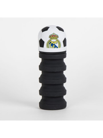 Real Madrid Federmäppchen aus Silikon Stylisches Etui für Schule in Schwarz