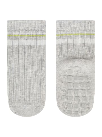 ABS Socken 2er-Pack Rippe in silber mel.