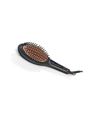 Arzum AR5036 Superstar Haarglätter Bürste Heizbürste - Stilvoll in Schwarz für professionelles Styling in Schwarz