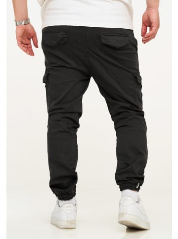 Cargohose - MPQUITO Jogger-Hose Jeanshose Stoffhose in Schwarz
