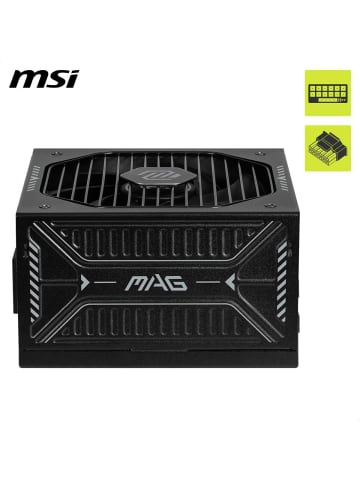 MAG A850GLS PCIE5 Netzteil 850W 80 Plus Gold ATX 3.1 PCIe 5.1 GPU Support