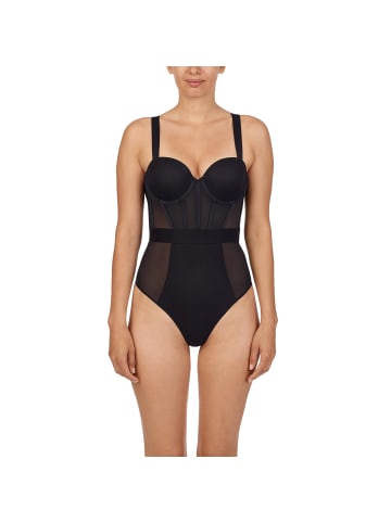 Bodysuit Sheers in schwarz