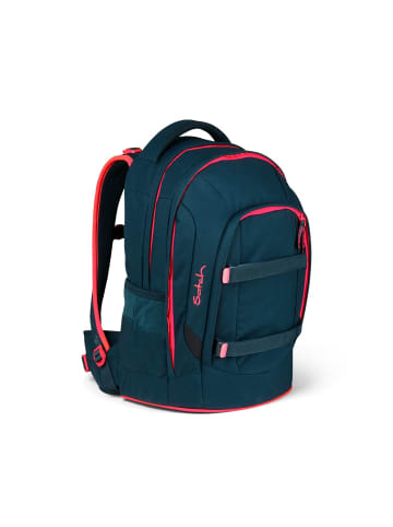 Schulrucksack-Set PACK "Pink Phantom" 2-teilig in Blau/Pink