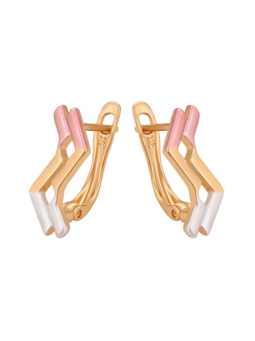 Women Earrings in Rose Gold Silver