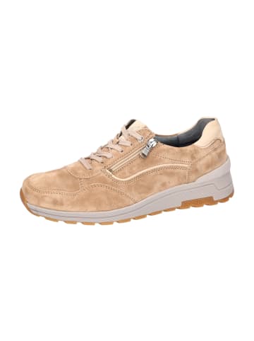 Komfort Schnürschuhe in Beige