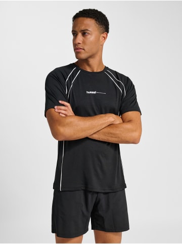 T-Shirt Hmlpulse Herren in BLACK