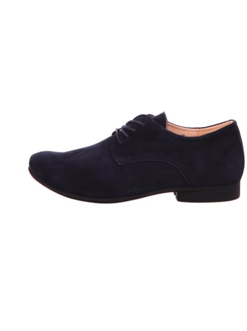 Schnürschuh in blau