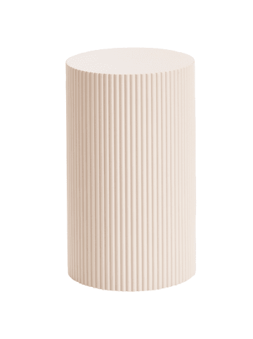 Beistelltisch CLAIRE in Weiß - (W) 27 x (H) 50 x (L) 27 cm