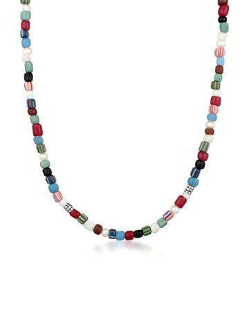 Halskette 925 Sterling Silber in Zweifarbig