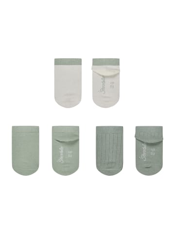 Sneaker Socken 3er-Pack Uni in ecru