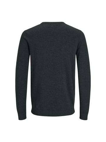 JJEBASIC Knit Crew Neck in Dunkelgrau