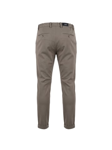 Grau Viskose Herren Hose