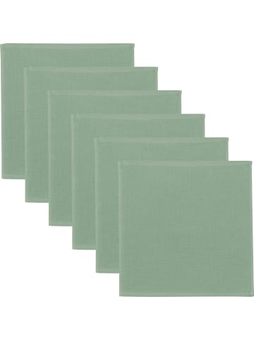 Baumwolle Spültuch 6er-Pack in jade