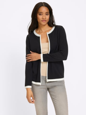 Strickjacke in schwarz