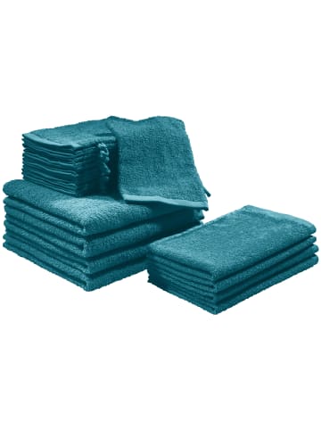 Frottier, Leichtfrottier Frottier-Set 20-tlg. Oceanside in petrol