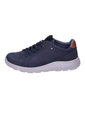 Sportlicher Schnürschuh in blau
