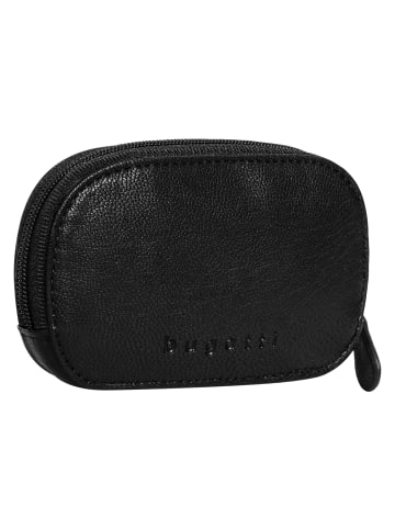 Schlüsseltasche BLACK MAGIC echt Leder in schwarz