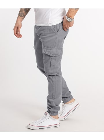 Cargohose in Grau