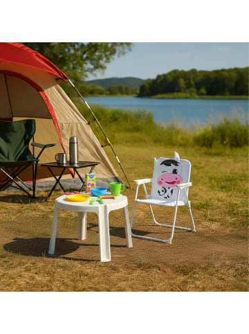 Kinder-Klappstuhl "Kuh" in Bunt - (B)36 x (H)51,5 x (T)37,5 cm