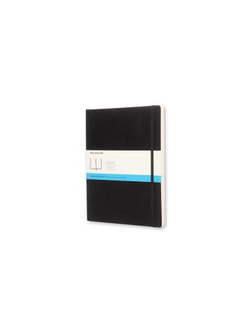Notizbuch mit weichem Einband, Punktraster "Classic" in Schwarz