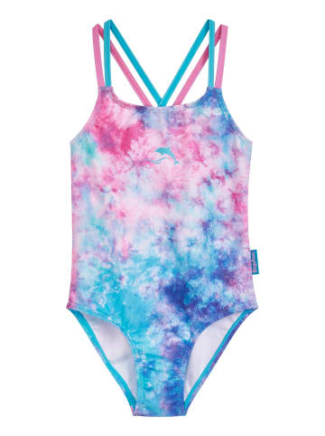 UV-Schutz Badeanzug Batik in türkis