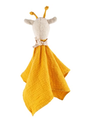 Schnuffeltuch Trösterchen Giraffe sigibaby in gelb