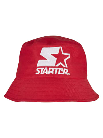 Bucket Hat in cityred