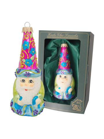 Baumschmuck-Glasornament in Bunt
