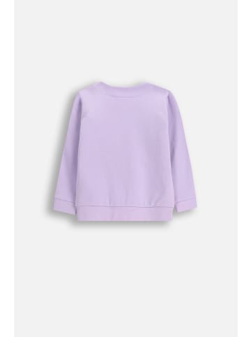 Reißverschlussjacke in violett