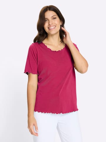 Kurzarm-Shirt in pink