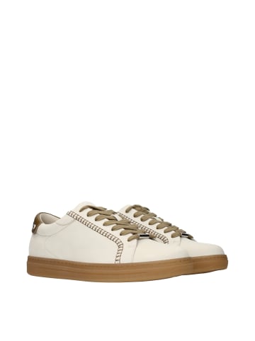 Beige Leder Sneaker