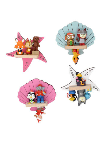 Regal Muschel Stern Kinder Toniebox Tonies Figuren in Blau