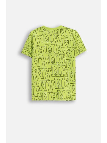 T-Shirt mit kurzem Ärmel in olivgrün