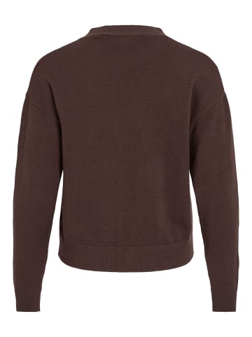 Strickjacke in Coffee Bean