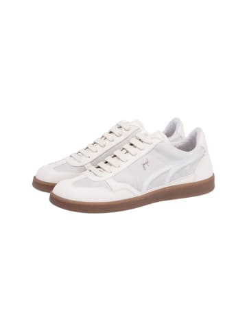 Sneaker 'Velluto Misto Palmero in Reines Weiß'