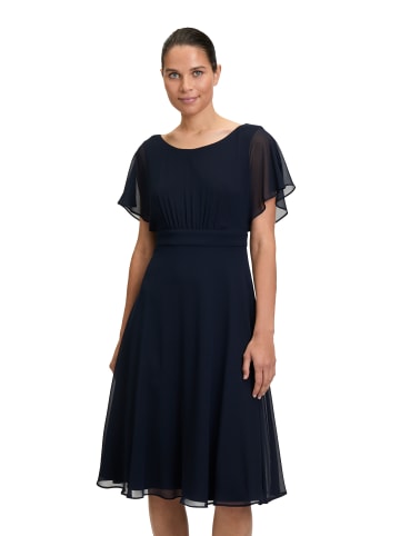 Cocktailkleid in marine - 0001