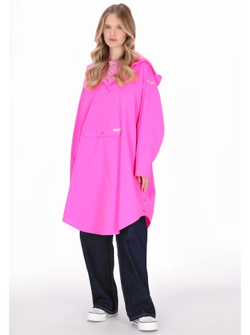 Women Coat in magenta pink