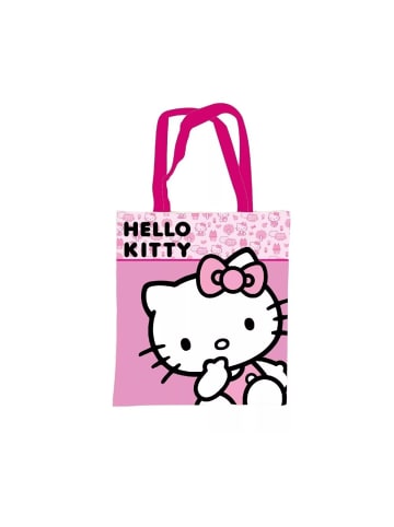 Pink Stofftasche, Einkaufstasche 44 cm