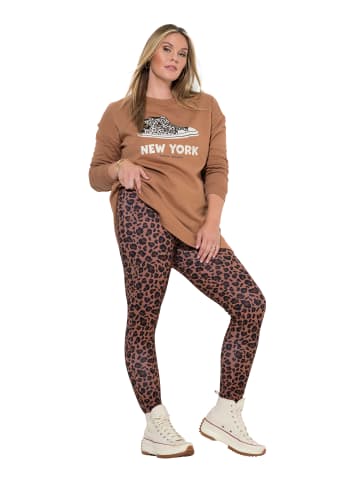 Leggings in zimtbraun