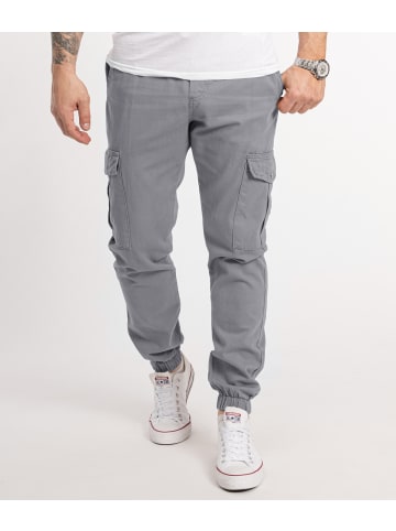Cargohose in Grau