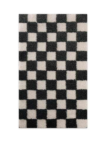 Badematte "Bobbi" in Anthrazit Grau