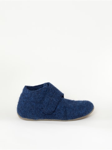 Pantoffel "Juno" in ink blue
