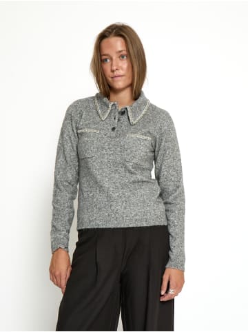 Pullover in Steel Grey Mel.