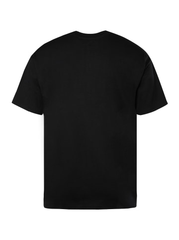 Kurzarm T-Shirt in schwarz