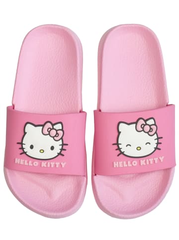 Hello Kitty Badelatschen Badeschlappen Badesandalen Schlappen in rosa