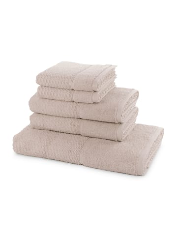 Handtuchset Pearl 5- TLG in cashmere