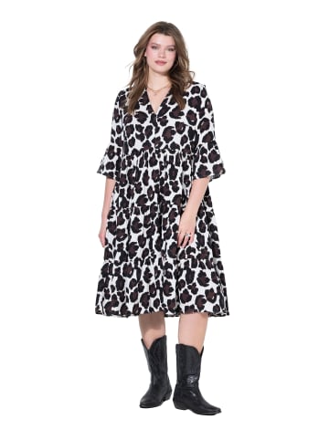 Midikleid in sahneweiß