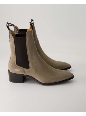 Klassische Stiefeletten in Beige