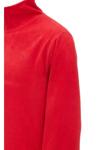Herren Fleecepullover in Rot