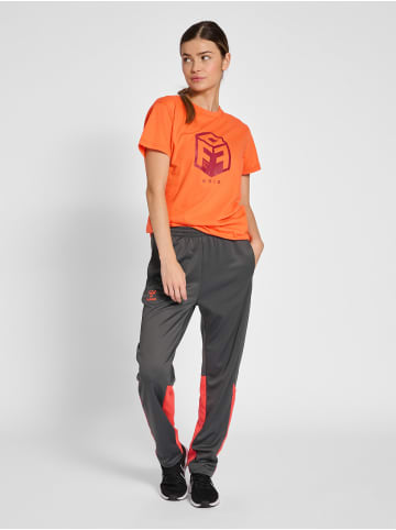Verstellbare Taille Hose Hmlongrid Damen in FORGED IRON/NASTURIUM